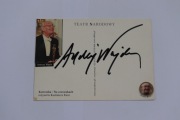 Andrzej Wajda autograf