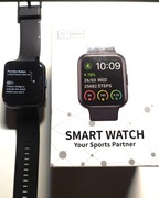 Smartwatch Alexa ID208 BT czarny inteligentny,wielofunkcyjny zegarek
