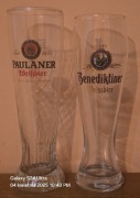 2 sztuki szklanki kolekcjonerskie do piwa PAULANER. Niemcy. 0,5l