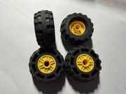 LEGO KOŁA ŻÓŁTE 18x14 OPONA 37x18R (55981/56891) 55981c04 4 szt