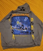 Szara bluza  męska MEGADETH Rust In Peace  2XL