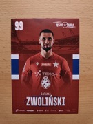 Oficjalna karta Wisła Kraków 2024/25 Łukasz Zjawiński