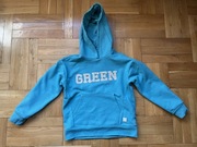 Bluza z kapturem (turkusowa) Green - Cool Club - rozmiar 140