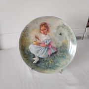 Talerz kolekcjonerski „Little Miss Muffet” Reco USA 1981