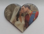 Magnes na lodówkę Londyn England 3D. Ślub Księcia.