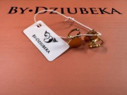 Pozłacane Kolczyki Serduszka By Dziubeka NOWE