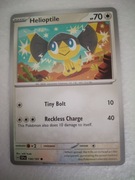 Helioptile 154/191 Karta POKEMON TCG Scarlet & Violet Surging Sparks