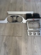 Dekory kokpitu passat b6 srebrne 