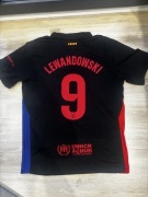 Koszulka Barcelona Lewandowski #9 L