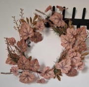 Wianek sztuczna girlanda na drzwi sciane na zewnątrz lub wewnątrz ok.30cm