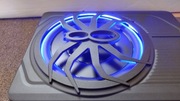 Subwoofer aktywny Car Audio 10 cali slim pod fotel siedzenie podświetl RGB