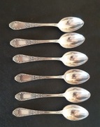 HEFRA ŁYŻECZKI DO KAWY KOMPLET 6 SZT PLATER ROMAŃSKI