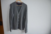 sweter kardigan Tommy Hilfiger r. XL szary pulower