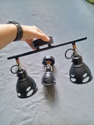 Żyrandol kinkiet podwójny i pojedyńczy komplet Prezent nowe e14