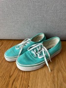 Turkusowe niskie trampki (Authentic), Vans - 38