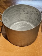 porządny gruby garnek aluminiowy 50l na działkę lub do słoików