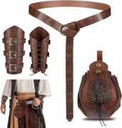 Strój kostium rycerz średniowieczny Wiedźmin komplet