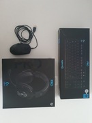 Logitech G PRO X headset, Logitech G PRO keyboard