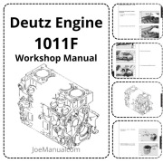 DEUTZ 1011f Engine Workshop Manual Instrukcja naprawcza i serwisowa