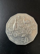 Australia 50 centów 2001 rok 