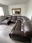 Skórzana kanapa duża