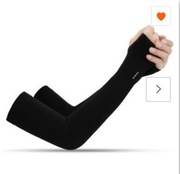 Siatkówka Rower Bieganie Elastyczne Rękawki kompresyjne damskie Czarne