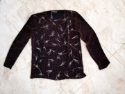 Nowa bluzka damska z długim rękawem 