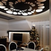 Sufity napinane - projekt 3D wizualizacja sufitu