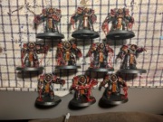 Warhammer Space marines cataphractii terminator 10x