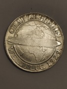 Sprzedam kopię monety Niemcy 5 Marek Zeppelin 1930r.