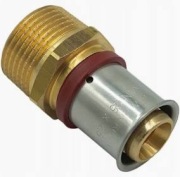 Złączka mosiężna GZ Press - 25 1/2 KAN-therm pex