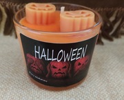 Świeczka Sojowa, Halloween, Dynia, Pomarańczowa