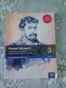 ponad słowami 3 część 1 i 2 nowa era podręcznik do języka polskiego