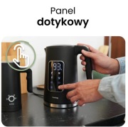 Czajnik Elektryczny HUSLOG 1,7L 2200W Panel Dotykowy Regulacja Temp NOWY