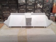 Szufelka centralnego odkurzania, scienna, nożna, biała, automatic dustpan.