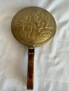 Piękny Mosiężny podgrzewacz w idealnym stanie