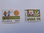 Znaczki polskie czyste z klejem