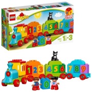 Lego Duplo 10847 Pociąg z cyferkami edukacyjne klocki do nauki liczenia 