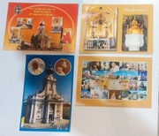 Wadowice zestaw 4 pocztówek