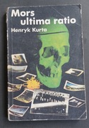 Mors ultima ratio Henryk Kurta 1979 PRL ANTYKWARIAT 