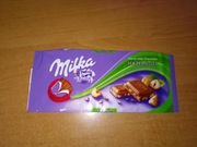 Milka czekolada orzechowa Hazelnuts 2009 puste opakowanie