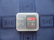 Karta pamięci SD SanDisk Ultra 2 GB 15MB/s klasa4 z pudełkiem