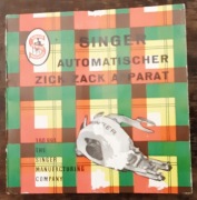 Instrukcja obsługi "Singer maszyna do szycia zick zack".