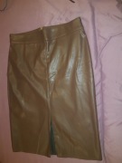 Beloved pepco spódnica XL brąz eco skóra