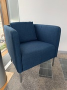 IKEA EKERO Fotel granatowy Warszawa