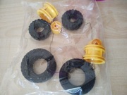 LEGO mix - komplet nowych kół z żółtymi felgami traktor 42168 John Deere 