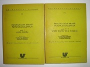 Metodologia badań psychologicznych cz 1-3