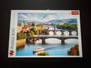 Puzzle Praga. Czechy. Trefl 500