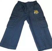 Spodnie bawełna gładkie z kieszonkami 86(18/24M)