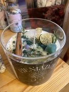 Świeca intencyjna magia DUŻA 800 g handmade 